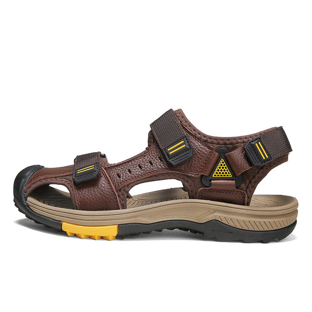 Men's Retro Genuine Leather Sandals