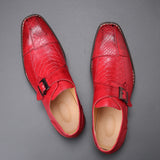 New Men Oxford Patent Leather Dress Shoes